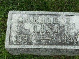 Carrie R List Carrie R List