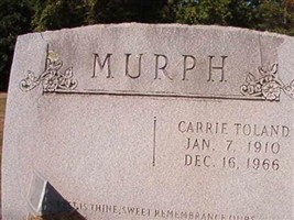 Carrie Toland Murph Carrie Toland Murph
