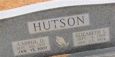 Carrol David Hutson, Sr