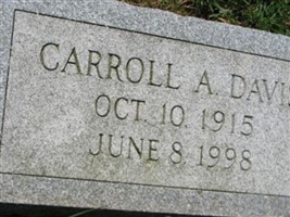 Carroll A. Davis Carroll A. Davis