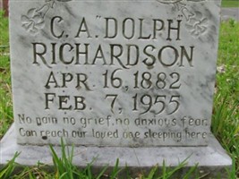 Carroll Adolphus "Dolph" Richardson Carroll Adolphus "Dolph" Richardson