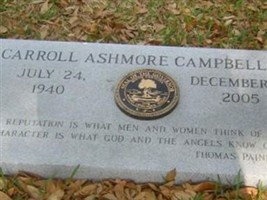 Carroll Ashmore Campbell, Jr Carroll Ashmore Campbell, Jr
