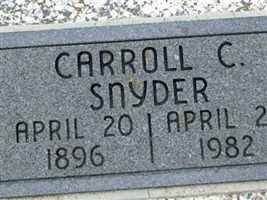 Carroll C. Snyder