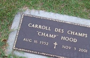 Carroll Des "Champ" Champs Hood Carroll Des "Champ" Champs Hood