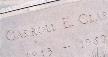 Carroll E Clark Carroll E Clark