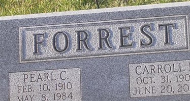 Carroll H. Forrest Carroll H. Forrest
