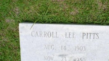 Carroll Lee Pitts