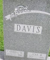 Carroll W. Davis Carroll W. Davis