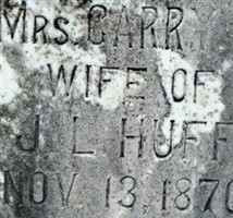 Carry C. Huff Carry C. Huff