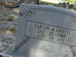 Carson M Griffis