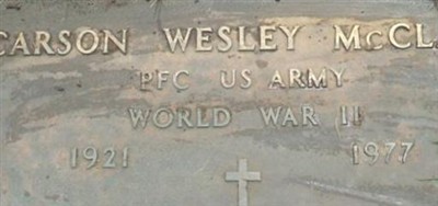 Carson Wesley McClary Carson Wesley McClary
