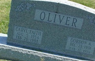 Caryl Faith Oliver Caryl Faith Oliver