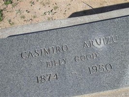 Casimiro D. "Billy Good" Arvizu Casimiro D. "Billy Good" Arvizu