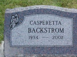Casperetta G. Backstrom Casperetta G. Backstrom