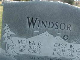 Cass W. Windsor Cass W. Windsor