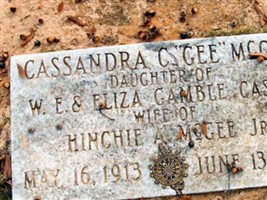 Cassandra "Gee" Cason McGee