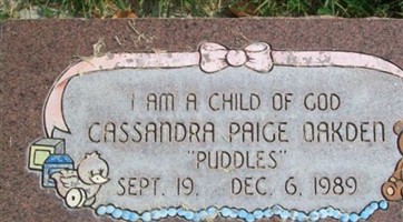 Cassandra Paige Oakden Cassandra Paige Oakden