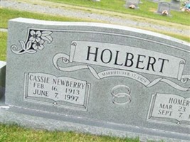 Cassie Gertrude Newberry Holbert Cassie Gertrude Newberry Holbert