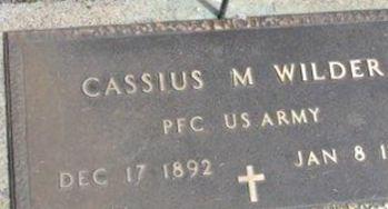 Cassius M Wilder