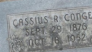 Cassius R. Conger Cassius R. Conger