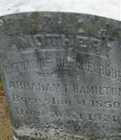 Catharine Herchelrode Hamilton Catharine Herchelrode Hamilton