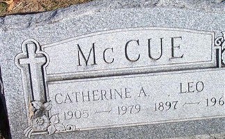 Catherine A. McCue Catherine A. McCue