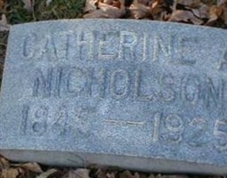 Catherine A Nicholson Catherine A Nicholson
