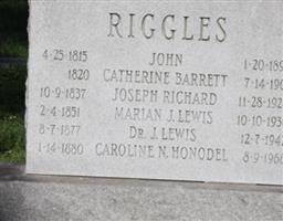 Catherine Barrett Riggles