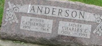 Catherine Cecelia Medernach Anderson Catherine Cecelia Medernach Anderson