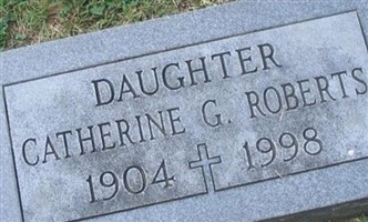 Catherine Gertrude Roberts