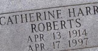 Catherine Harris Roberts