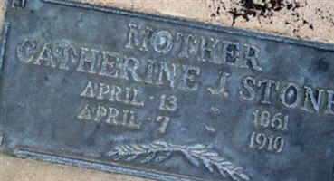 Catherine Jane Nichols Stones