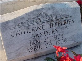 Catherine Jefferies Sanders Catherine Jefferies Sanders