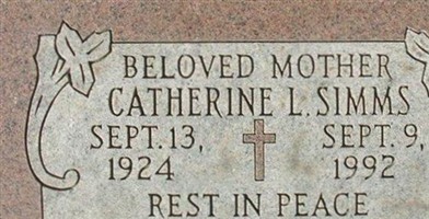 Catherine L Simms Catherine L Simms