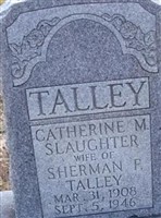 Catherine Matilda Slaughter Talley