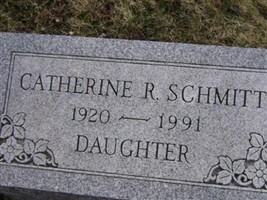 Catherine R. Schmitt Catherine R. Schmitt