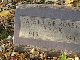 Catherine Rosetta Beck
