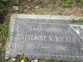 Catherine V Wicker