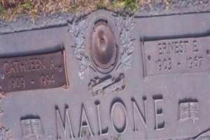 CATHLEEN A MALONE CATHLEEN A MALONE