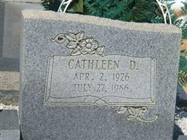 Cathleen D. Ogden Cathleen D. Ogden