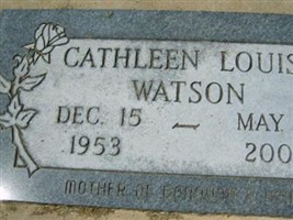 Cathleen Louise Topper Watson Cathleen Louise Topper Watson