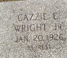 Cazzie E Wright, Jr Cazzie E Wright, Jr