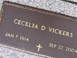 Cecelia D Vickers Cecelia D Vickers
