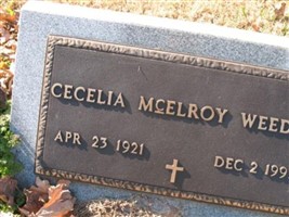 Cecelia McElroy Weeden Cecelia McElroy Weeden
