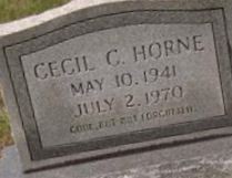 Cecil C Horne