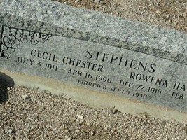 Cecil Chester Stephens Cecil Chester Stephens