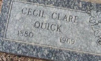 Cecil Clare Quick