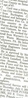 Cecil D. Swain Cecil D. Swain