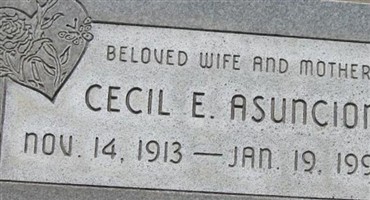 Cecil E. Asuncion Cecil E. Asuncion