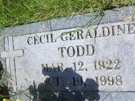 Cecil Geraldine Todd